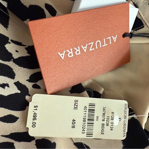 Altuzarra Animal Print Dress Size 8 - Picture 8 of 8